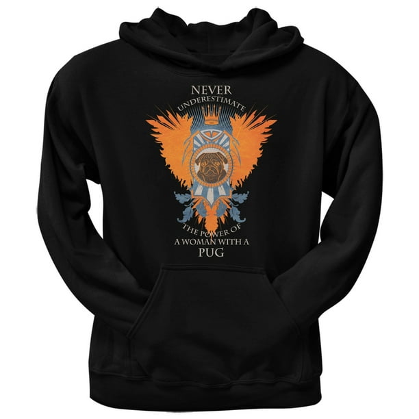 Never Underestimate The Power of Flora Hoodie Black Never Underestimate The Power of Flora Hoodie Black